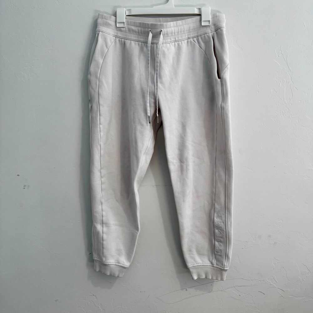 Lululemon Scuba High-Rise Jogger in White Opal